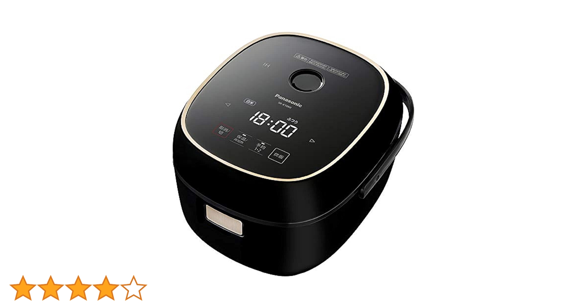 Amazon | パナソニック 炊飯器 3.5合 一人暮らし IH フラット天